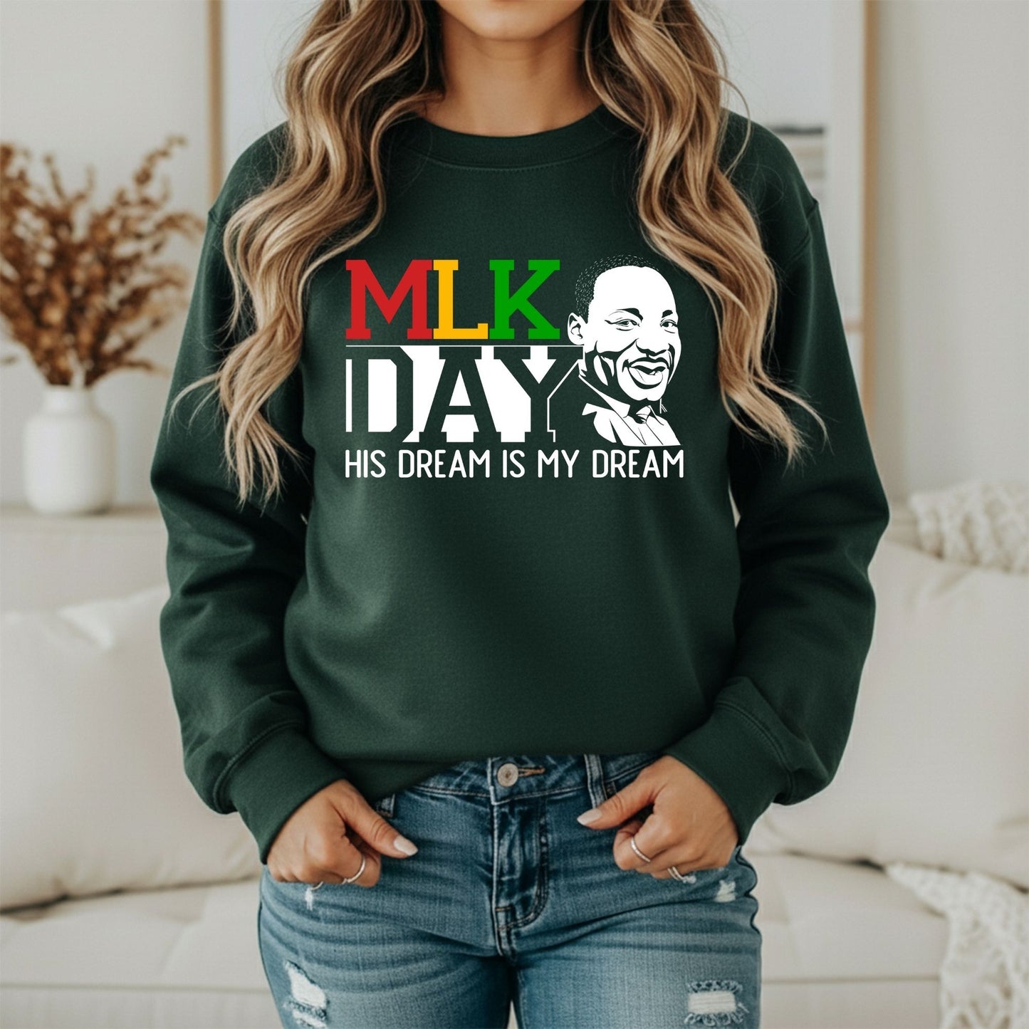 MLK Justice for All Sweatshirt – Civil Rights Statement