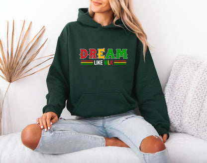 MLK Freedom Quote Hoodie – Social Justice Statement