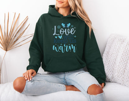Winter Cozy Season Hoodie – Minimal Cold Weather Design