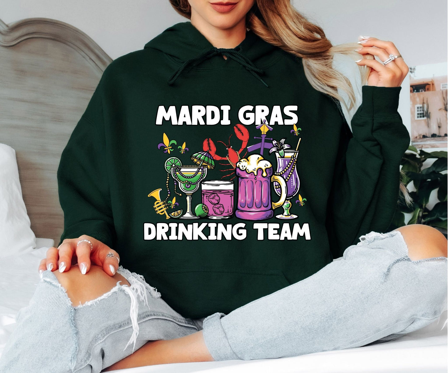 Mardi Gras Hoodie – Perfect Fat Tuesday Outfit