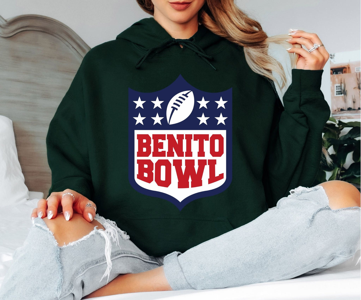Game Day Football Hoodie, Retro Sports Fan Pullover, Cozy Championship Style Hoodie