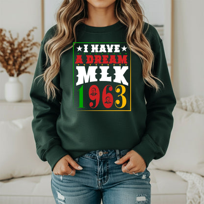 MLK Human Rights Sweatshirt – Equality Inspired Design
