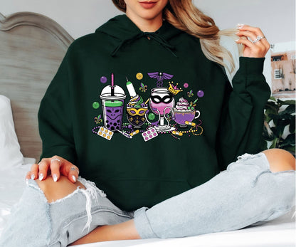 Mardi Gras Hoodie – Classic Fat Tuesday Style