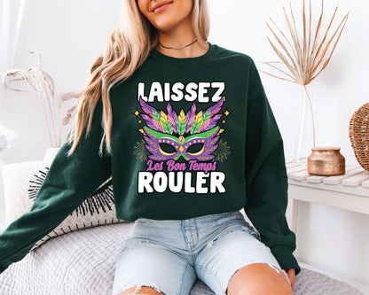Carnival Nights Mardi Gras Sweatshirt