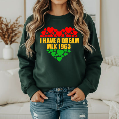 Martin Luther King Jr. Dream of Justice Sweatshirt – Iconic Message
