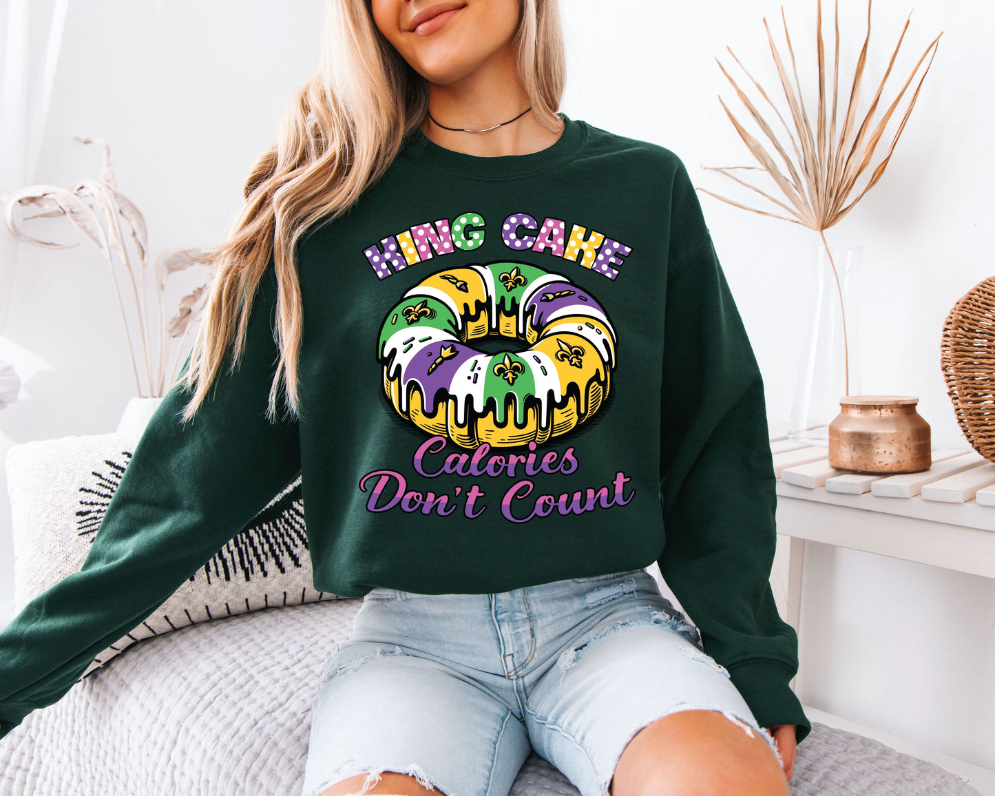 Mardi Gras Ready Festival Crewneck