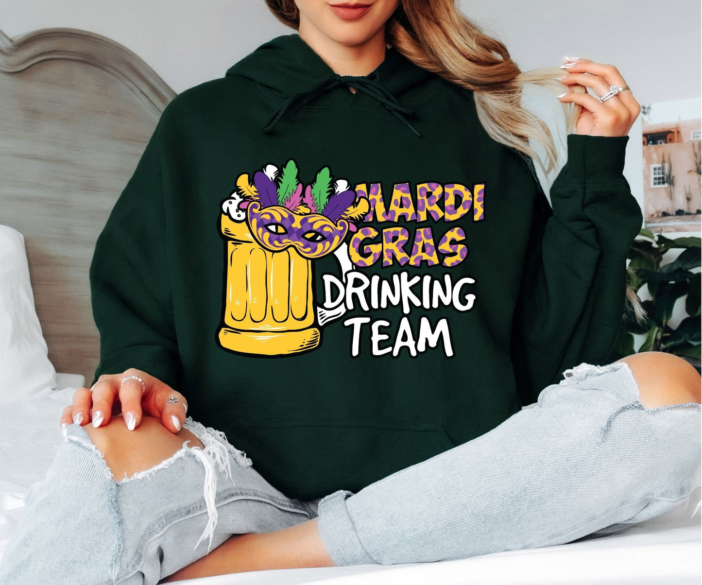 Mardi Gras Hoodie – Festival Season Street Style