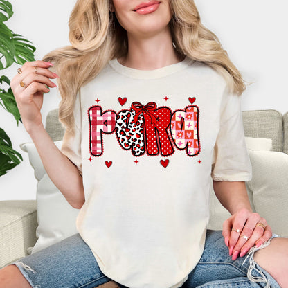 Love Letter Valentine T-Shirt – Sweet Romance Design