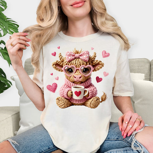 Valentine’s Day Cute T-Shirt – Sweet Love Graphic Design