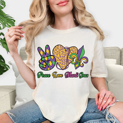 Mardi Gras Graphic Festival Shirt