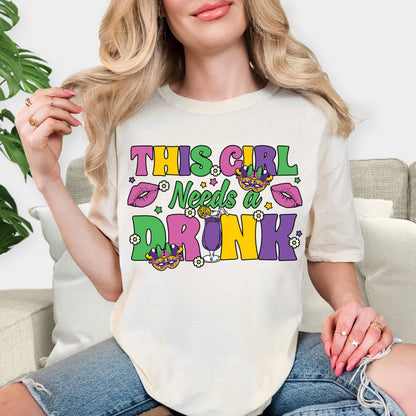Carnival Party Shirt, Mardi Gras Celebration
