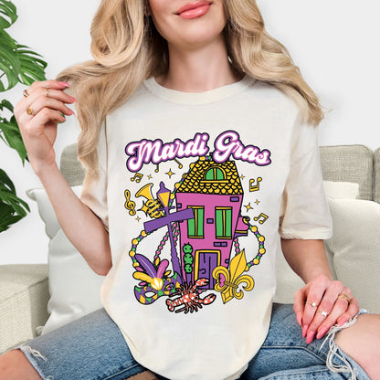 Festival Style Shirt for Mardi Gras