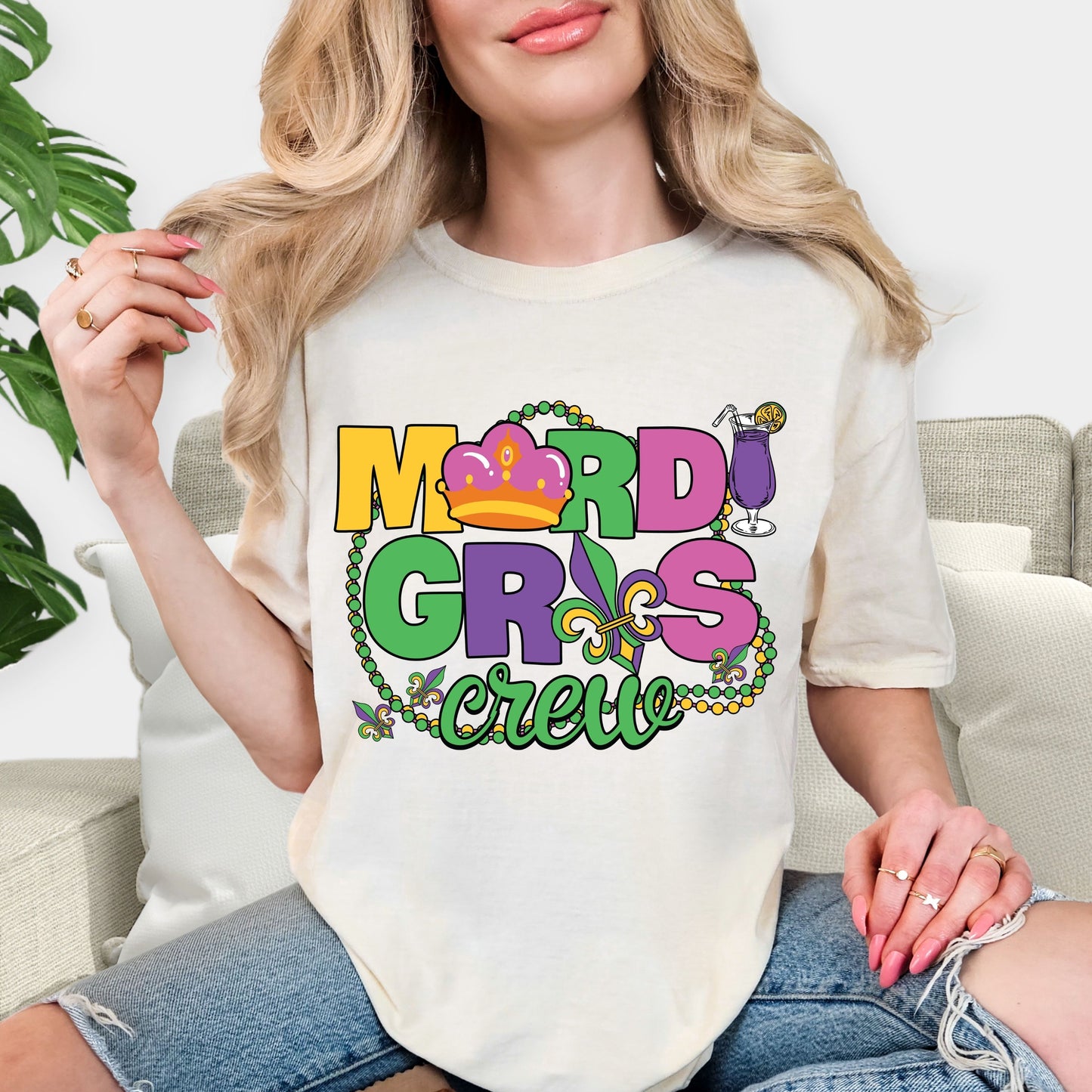 Carnival Inspired Shirt for Mardi Gras