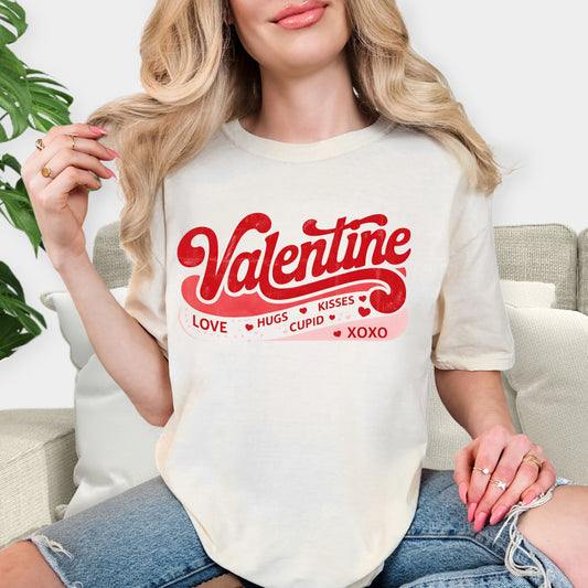 Valentine Mood Graphic T-Shirt – Sweet Love Style
