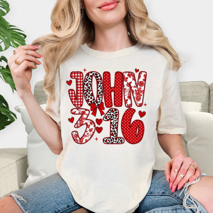 Valentine’s Day Kiss T-Shirt – Cute Love Graphic Tee