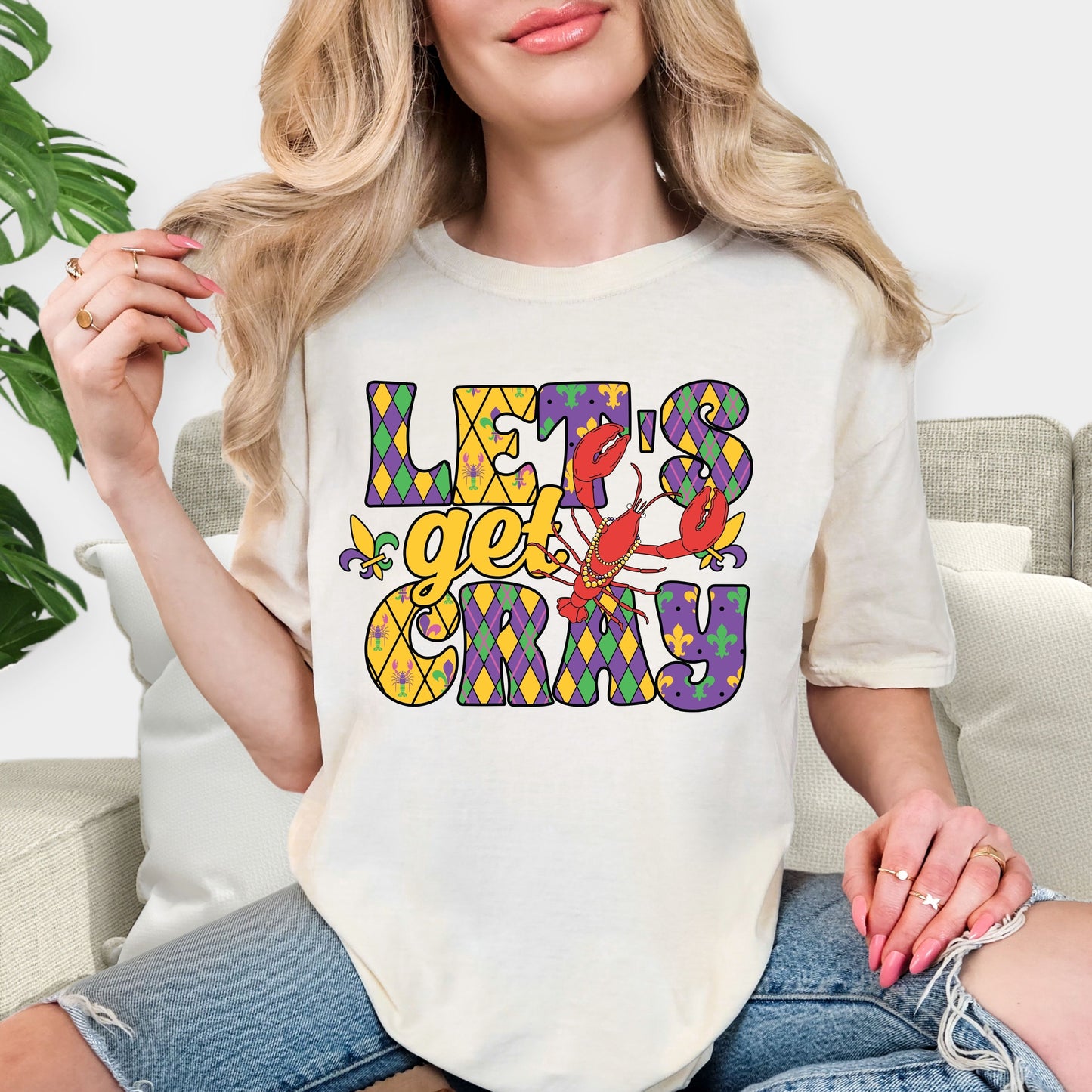 Carnival Style Mardi Gras Tee, Festival Vibes