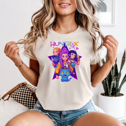 K-Pop Street Style T-Shirt – Minimal Idol Inspired Design