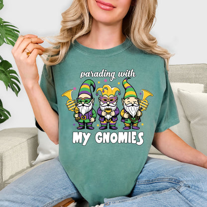 Colorful Mardi Gras Carnival Tee Shirt