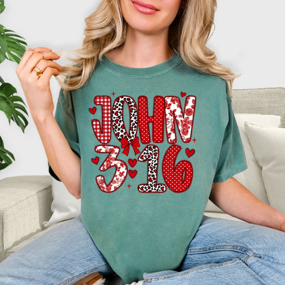 Valentine’s Day Kiss T-Shirt – Cute Love Graphic Tee