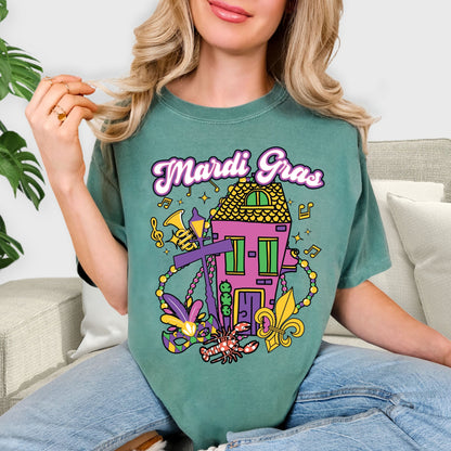 Festival Style Shirt for Mardi Gras