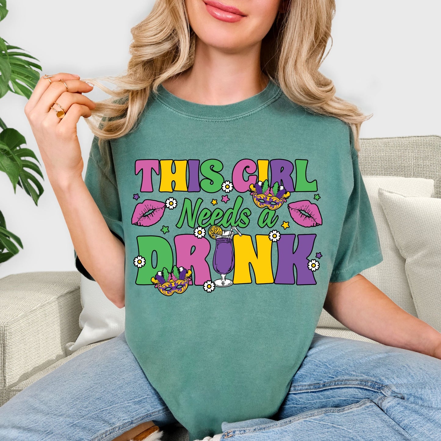 Carnival Party Shirt, Mardi Gras Celebration