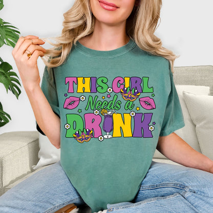 Carnival Party Shirt, Mardi Gras Celebration