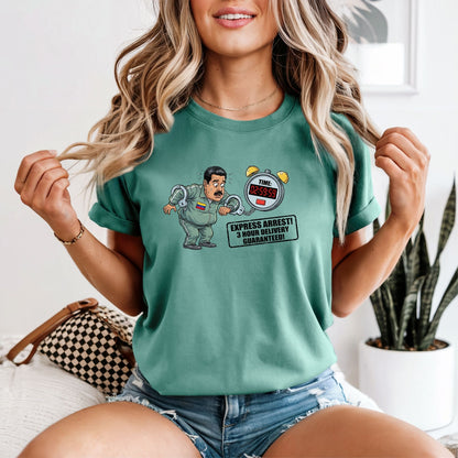 Justice for Venezuela Design – Maduro Arrest Political Graphic