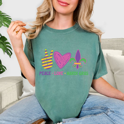 Carnival Vibes Tee, Mardi Gras Inspired Shirt