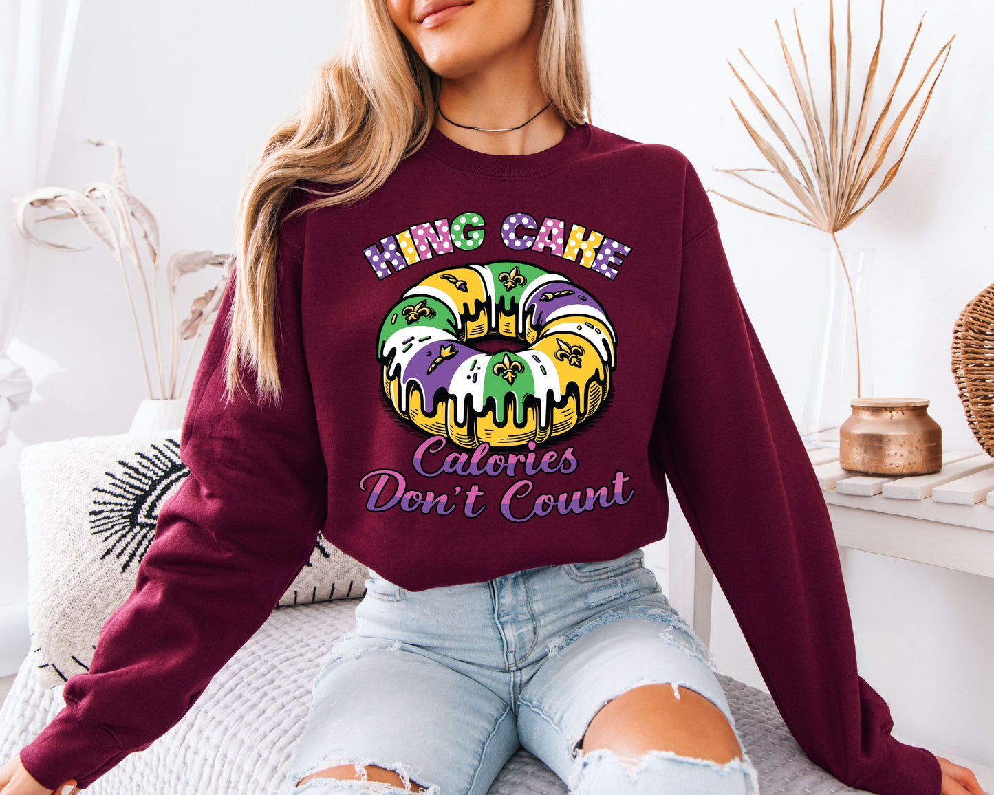 Mardi Gras Ready Festival Crewneck