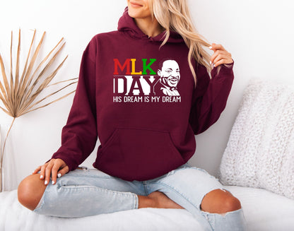 MLK Hope and Peace Hoodie – Inspirational Graphic Hoodie