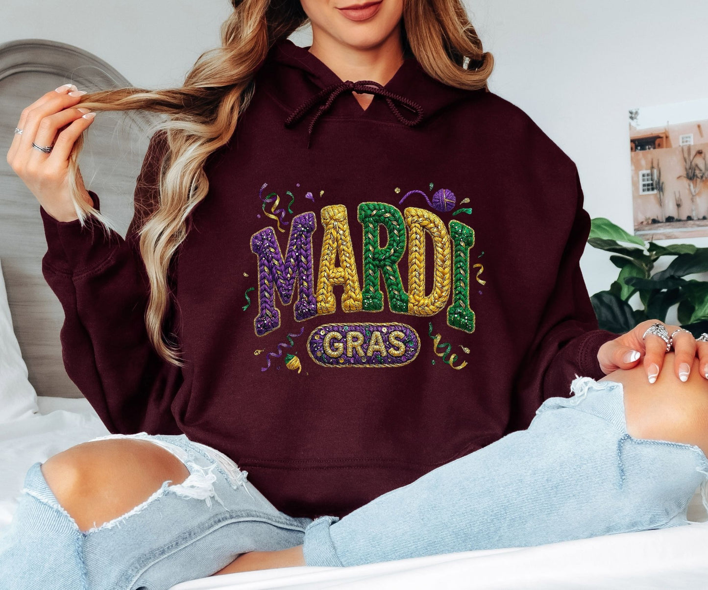 Mardi Gras Hoodie – Mardi Gras Party Outfit