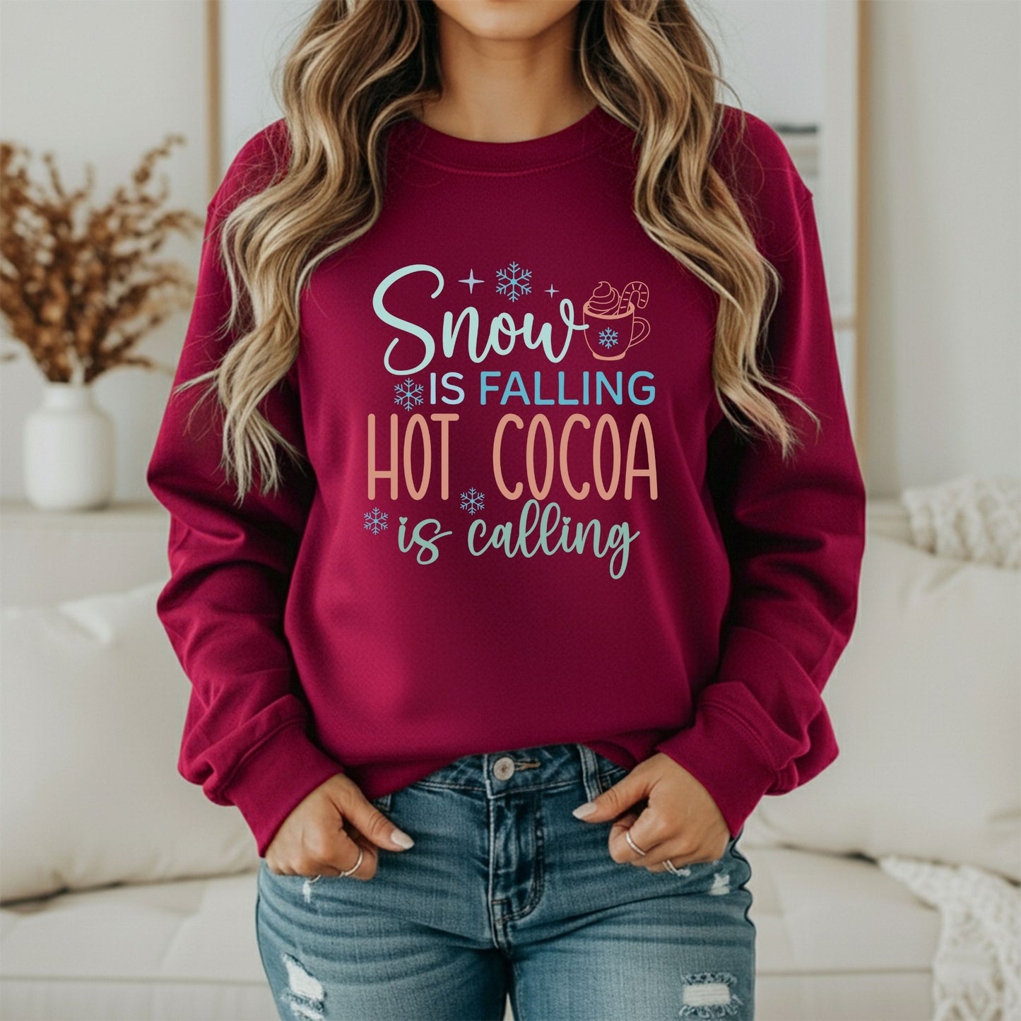 Winter Days Graphic Sweatshirt – Cozy Seasonal Style