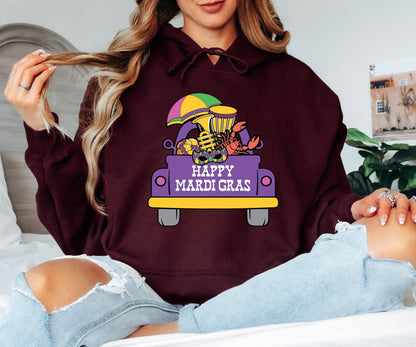 Mardi Gras Hoodie – Fat Tuesday Ready Look