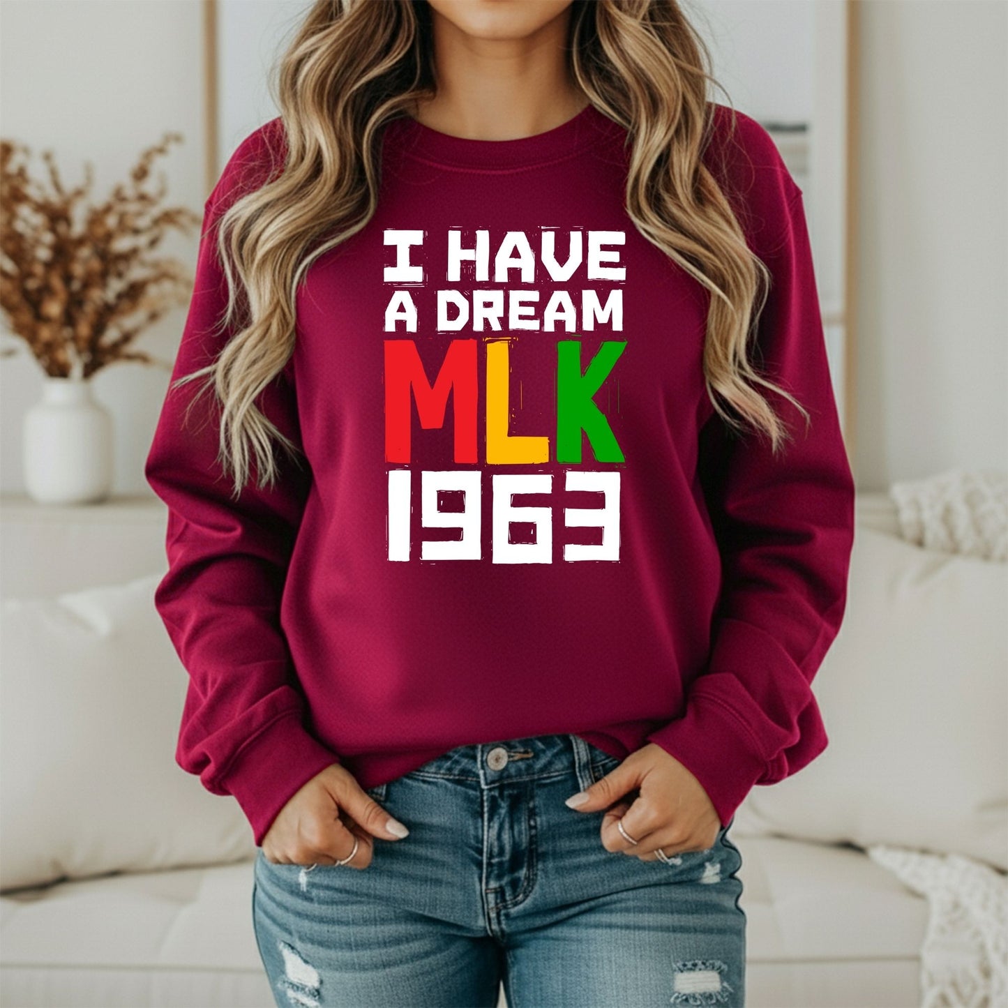 Martin Luther King Jr. Human Rights Sweatshirt – Equality Theme