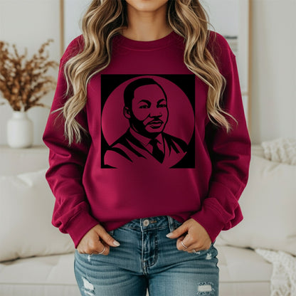 MLK Peaceful Resistance Sweatshirt – Justice Message