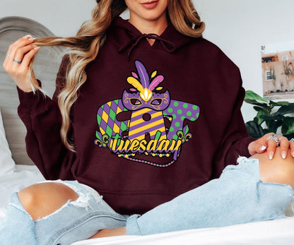 Mardi Gras Hoodie – Carnival Graphic Hoodie