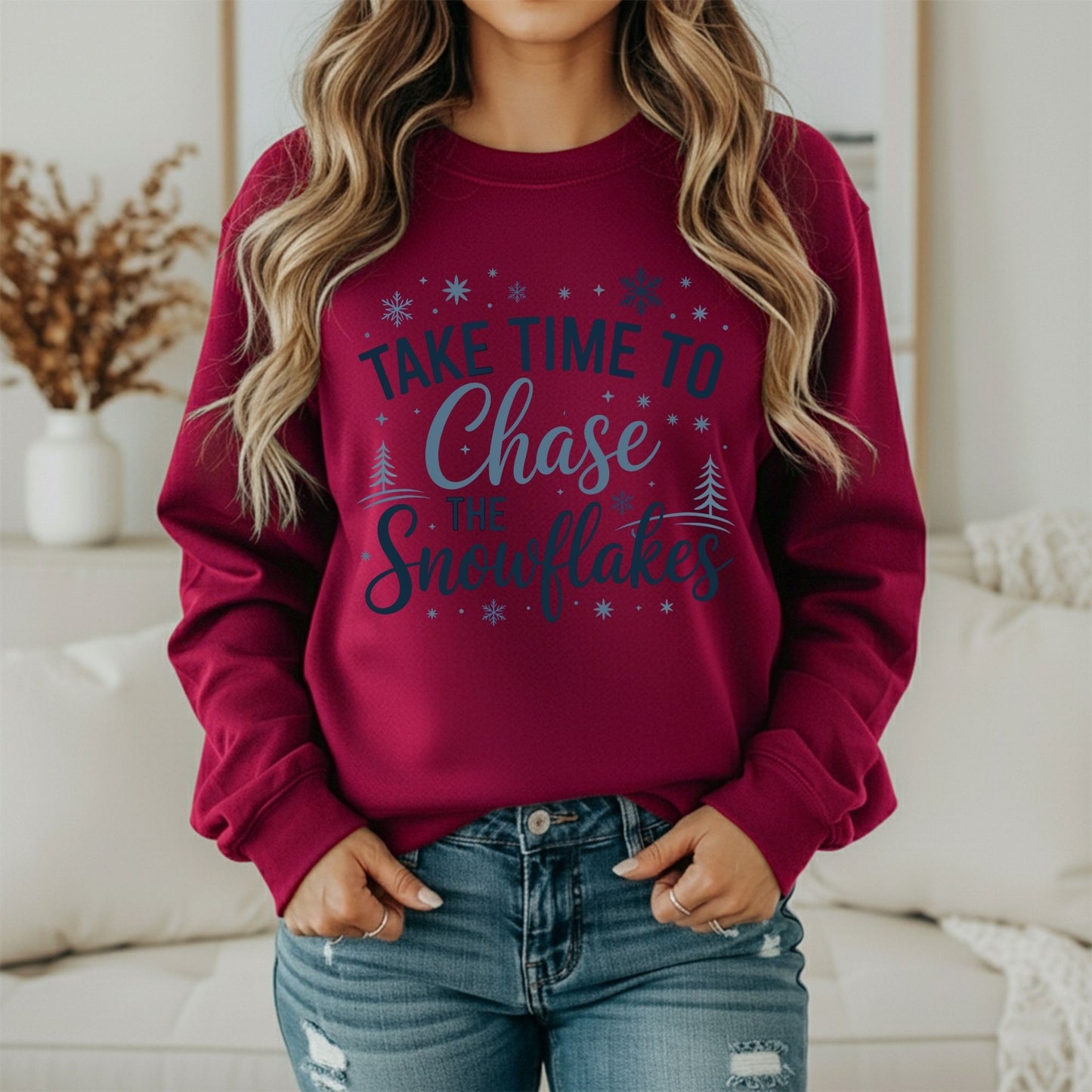 Wintertime Sweatshirt – Calm and Cozy Season Style