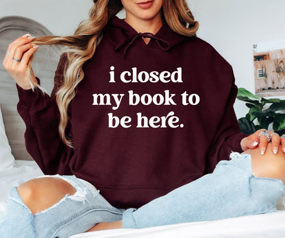 Funny Student Life Hoodie, Relatable Study Quote Hoodie, Cozy Book Lover Unisex Hoodie