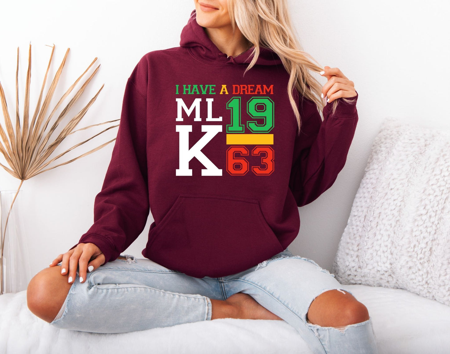 Martin Luther King Jr. Inspirational Hoodie – Civil Rights Icon Design