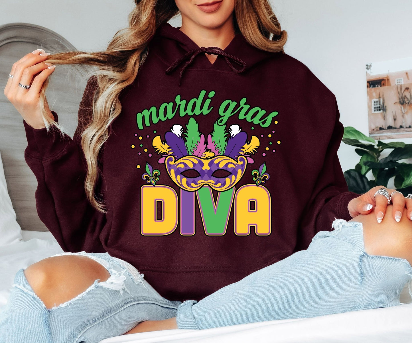 Mardi Gras Hoodie – Party Vibes All Day