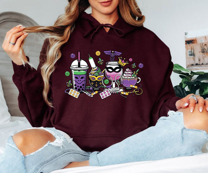 Mardi Gras Hoodie – Classic Fat Tuesday Style