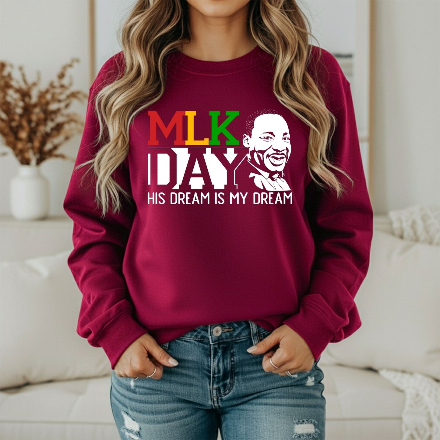 MLK Justice for All Sweatshirt – Civil Rights Statement