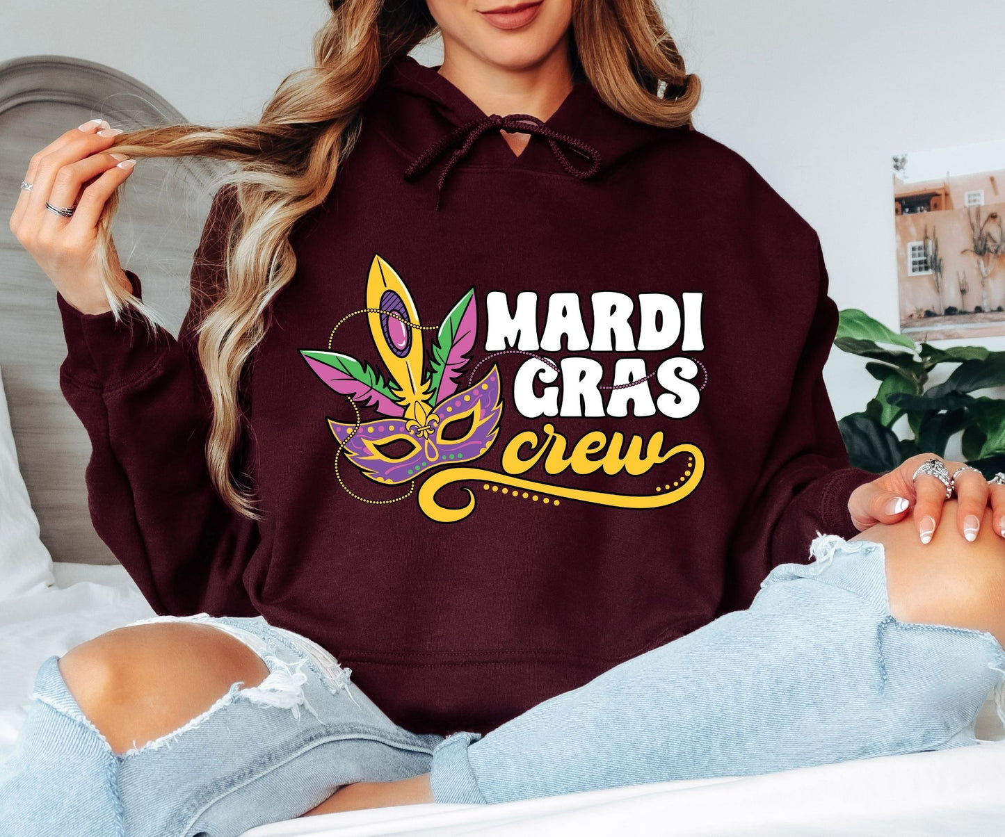 New Orleans Mardi Gras Hoodie – Festival Ready