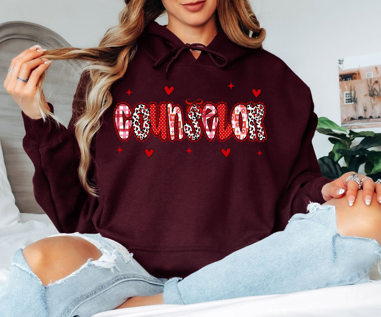Valentine’s Day Love Hoodie – Soft & Stylish