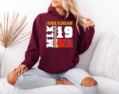 MLK Dream Inspired Hoodie – Freedom and Equality Theme