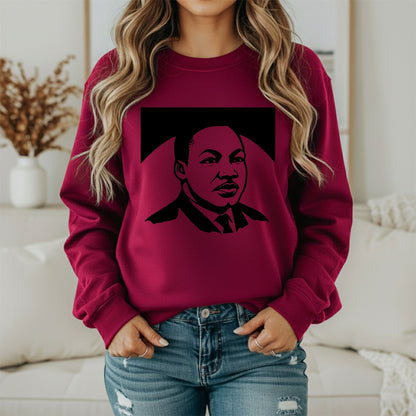 MLK Freedom Quote Sweatshirt – Social Justice Statement