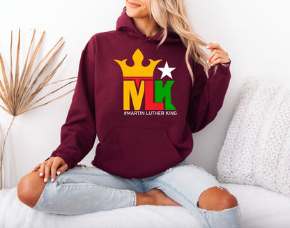 Martin Luther King Jr. Unity Message Hoodie – Justice Inspired Wear