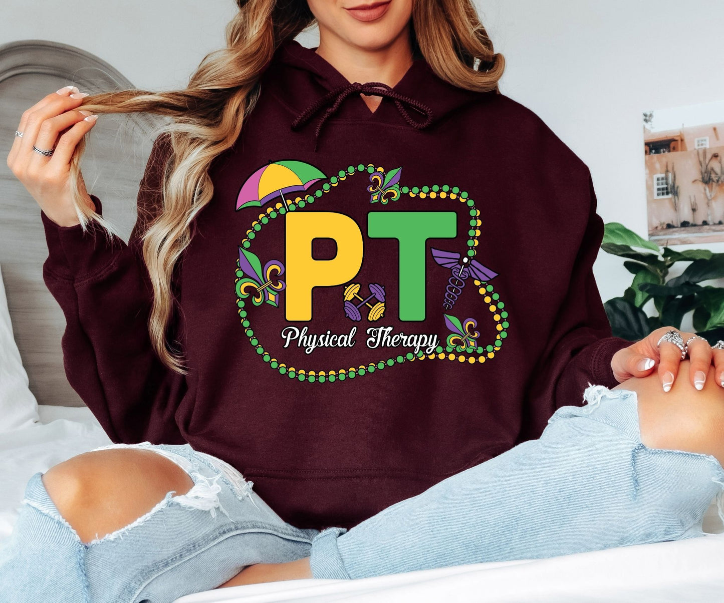 Mardi Gras Hoodie – Festival Mood Activated