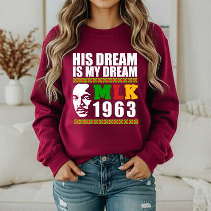 Martin Luther King Jr. Peaceful Change Sweatshirt – Inspirational Quote