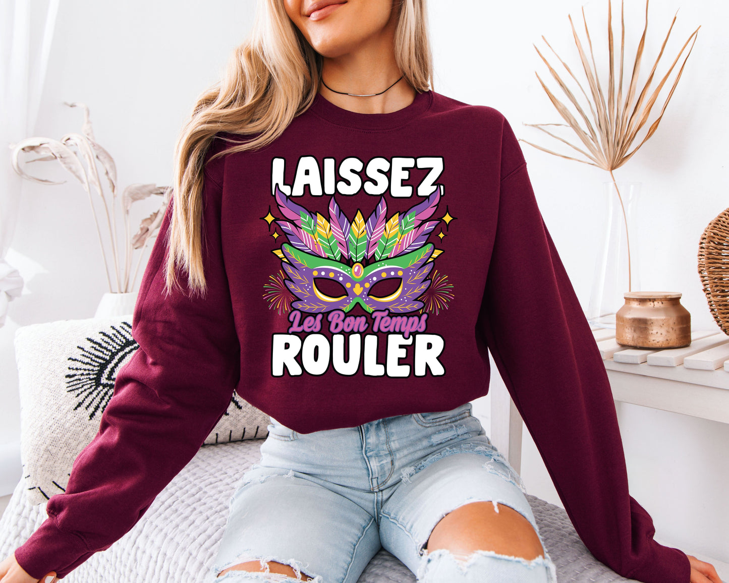 Carnival Nights Mardi Gras Sweatshirt